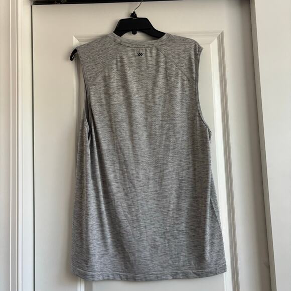 Rhône Men’s Reign Tech Sleeveless Workout Activewear Tee Gray Sz L - Picture 3 of 9